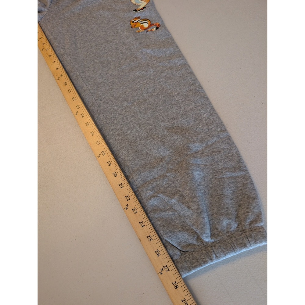 Smokey Bear Jogger Sweatpants Womens Extra Large XL Gray Fleece Jerry Leigh - Picture 4 of 13